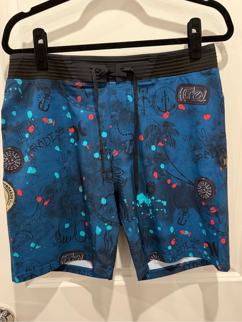 NWOT Hurley Phantom Scribble Hyperweave Board Shorts (31)